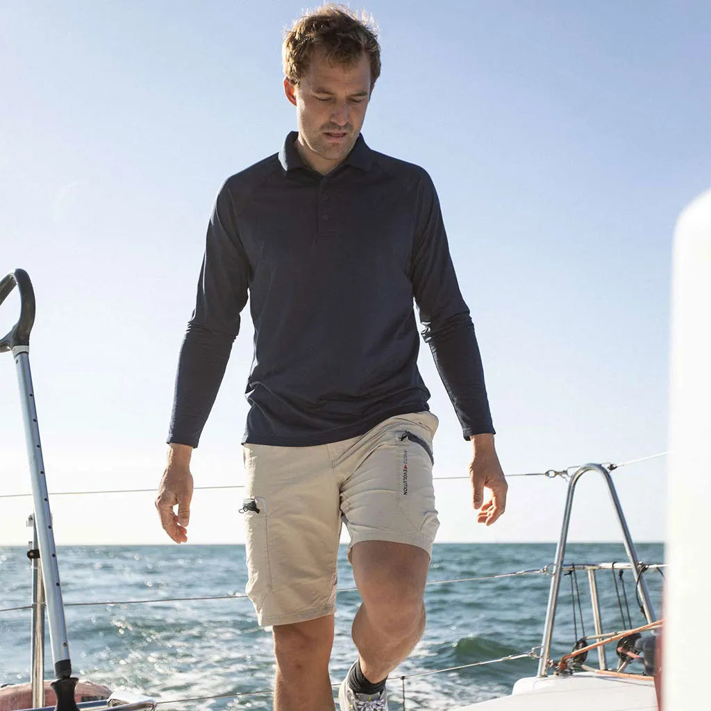 Musto Men's Evolution Sunblock Long-Sleeve Polo Shirt 2.0 (81147)